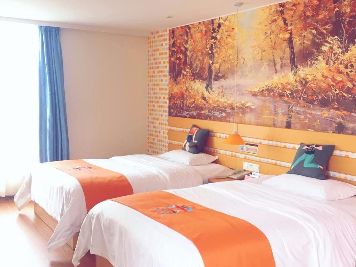 Pai Hotel Jinan Railway Staion North Plaza Dikou Road Kültér fotó