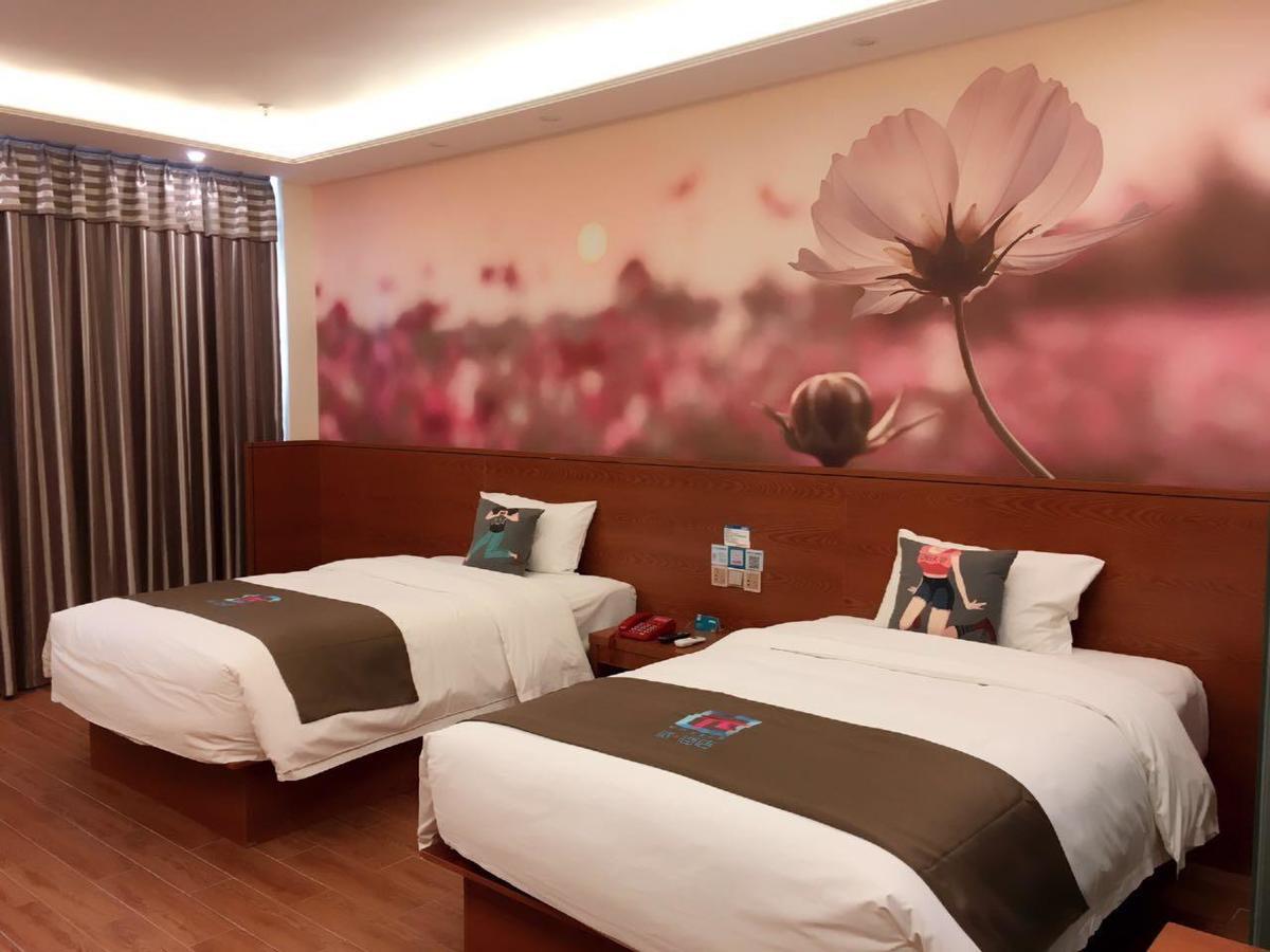 Pai Hotel Jinan Railway Staion North Plaza Dikou Road Kültér fotó